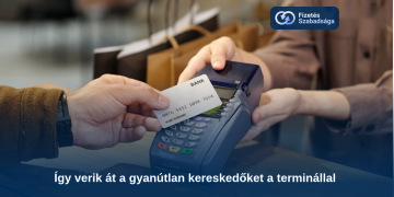 Soha ne írd alá, amit a bank eléd tol! Így verik át a gyanútlan kereskedőket a terminállal.
